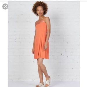 NWT Bailey 44 Desouk Dress Flaming Sun Small